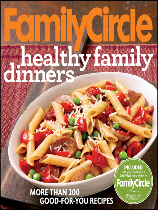 Title details for Family Circle Healthy Family Dinners by John Wiley & Sons, Ltd. - Available
